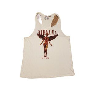Nirvana Graphic Logo Tank Top S